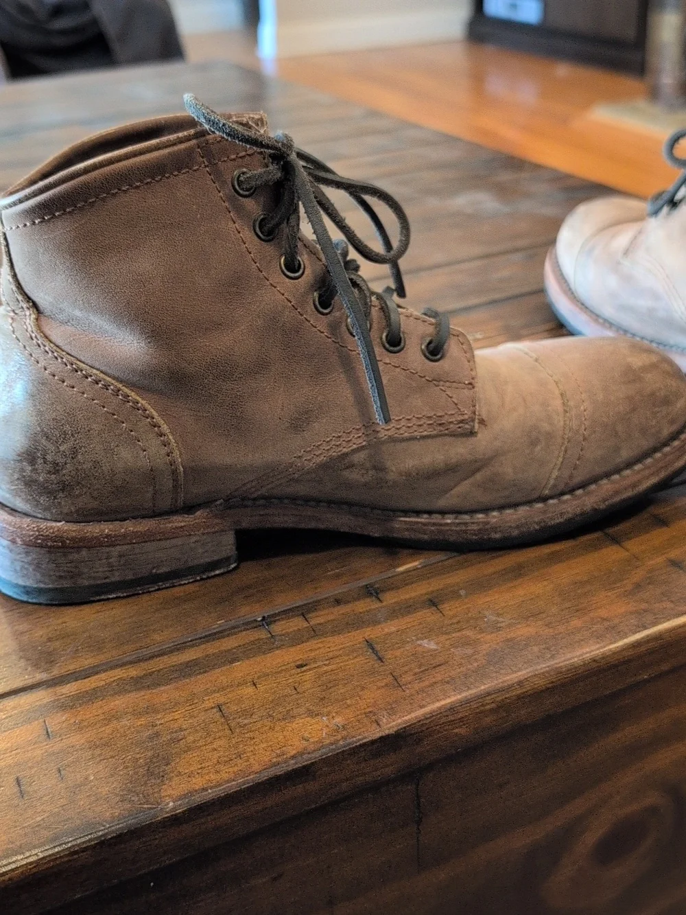 Freebird Leavenworth Distressed Leather Boots